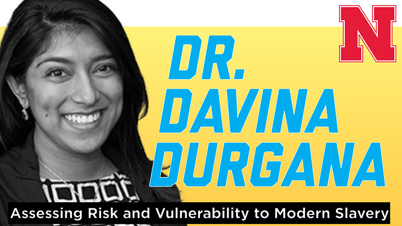 Dr. Davina Durgana - Finding Today’s Slaves: Statistics in the Fight Against Modern Slavery